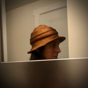 Vintage Laurel Fenenga Straw Hat